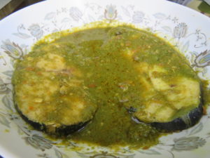 Sindhi Green Fish Curry - Sao masalo
