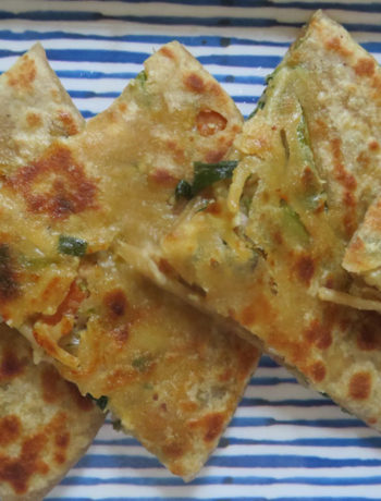 Hakka Noodles Paratha