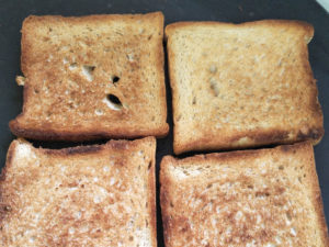 Toasted bread