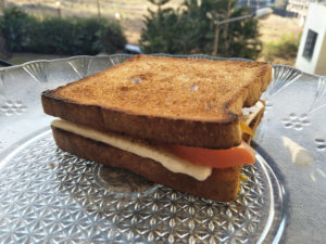 Tomato Cheese Toasted Sandwich