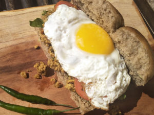 Chicken Kheema Sandwich Recipe