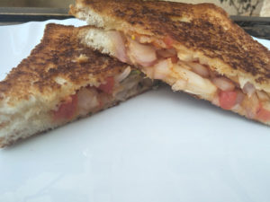 Onion Tomato Chilli Sandwich