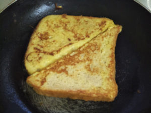 Pan Fried Sandwich Ready