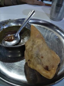 The famous samosa, Mumbai