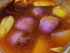 Basar ji khatan, Water Based Onion Pickle - Sindhi Recipe