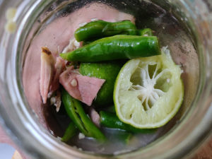 Lemon, Chilli, Ginger pickle - A Sindhi Recipe