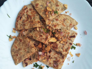 Papad Paratha